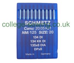 134DI SIZE 125 PACK OF 10 NEEDLES SCHMETZ DISCONTINUED