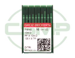 134D SIZE 100 PACK OF 10 NEEDLES GROZ BECKERT