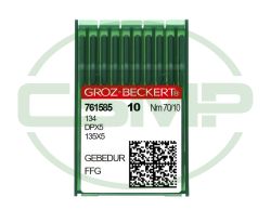 134FFG SES GEBEDUR SIZE 70 GROZ BECKERT  PACK OF 10 NEEDLES