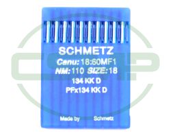 134KKD SIZE 110 PACK OF 10 NEEDLES SCHMETZ
