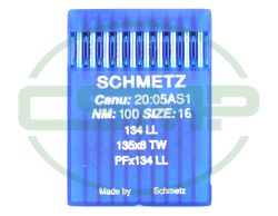 134LL SIZE 100 PACK OF 10 NEEDLES SCHMETZ