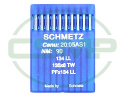 134LL SIZE 90 PACK OF 10 NEEDLES SCHMETZ