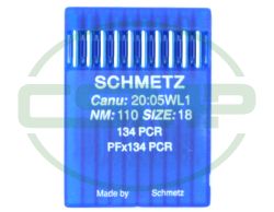 134 PCR SIZE 110 PACK OF 10 NEEDLES SCHMETZ