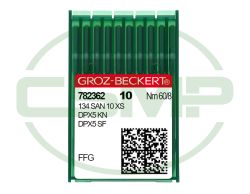 134 SAN10 XS FFG SIZE 60 GROZ BECKERT PACK OF 10 NEEDLES