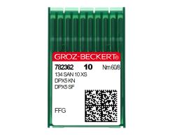 134 SAN10 XS FFG SIZE 60 GROZ BECKERT PACK OF 10 NEEDLES