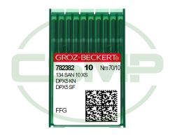 134 SAN10 XS FFG SIZE 70 GROZ BECKERT PACK OF 10 NEEDLES