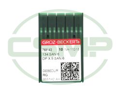 134 SAN6 GEBEDUR SIZE 110 GROZ BECKERT  PACK OF 10 NEEDLES
