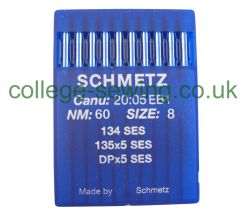 134 SES SIZE 60 PACK OF 10 NEEDLES SCHMETZ