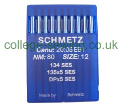 134 SES SIZE 80 PACK OF 10 NEEDLES SCHMETZ