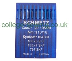 134 SKF SIZE 110 PACK OF 10 NEEDLES SCHMETZ