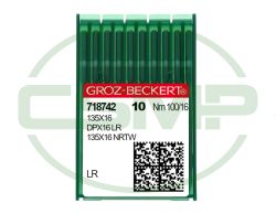 135X16NRTW SIZE 100 PACK OF 10 NEEDLES GROZ BECKERT