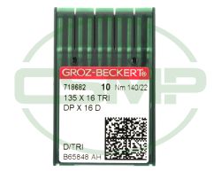 135X16TRI SIZE 140 PACK OF 10 NEEDLES GROZ BECKERT