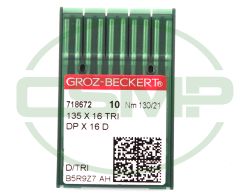 135X16TRI SIZE 130 PACK OF 10 NEEDLES GROZ BECKERT