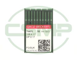 135X17FG SUK SIZE 130 PACK OF 10 NEEDLES GROZ BECKERT