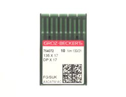 135X17FG SUK SIZE 130 PACK OF 10 NEEDLES GROZ BECKERT