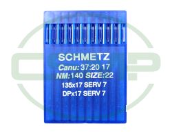 135X17 SERV7 SIZE 140 PACK OF 10 NEEDLES SCHMETZ