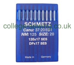 135X17 SES SIZE 125 PACK OF 10 NEEDLES SCHMETZ