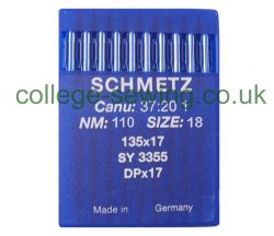 135X17 SIZE 110 PACK OF 10 NEEDLES SCHMETZ