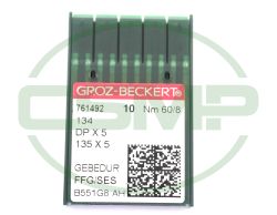 134FFG SES GEBEDUR SIZE 60 GROZ BECKERT  PACK OF 10 NEEDLES