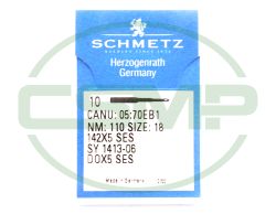 142X5 SES SIZE 110 PACK OF 10 NEEDLES SCHMETZ