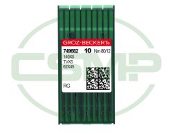 149X5 SIZE 80 PACK OF 10 NEEDLES GROZ BECKERT