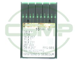 16X231FFG GEBEDUR SIZE 60 GROZ BECKERT PACK OF 10 NEEDLES