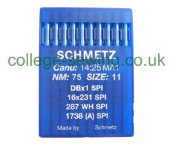 16X231 SPI SIZE 75 PACK OF 10 NEEDLES SCHMETZ