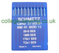 175X1 SES SIZE 80 PACK OF 10 NEEDLES SCHMETZ