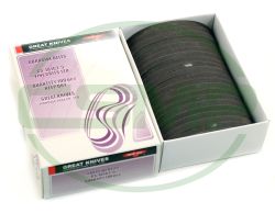 181C2-5 FINE 120 GRIT EMERY BANDS 100PCS PER BOX