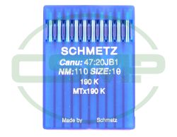 190K SIZE 110 PACK OF 10 NEEDLES SCHMETZ