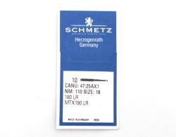 190LR SIZE 110 PACK OF 10 NEEDLES SCHMETZ