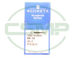 190LR SIZE 150 PACK OF 10 NEEDLES SCHMETZ DISCONTINUED