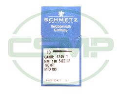 190R SIZE 110 PACK OF 10 NEEDLES SCHMETZ