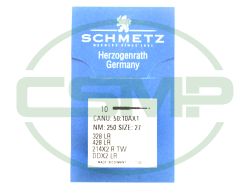 214X2NRTW SIZE 250 PACK OF 10 NEEDLES SCHMETZ