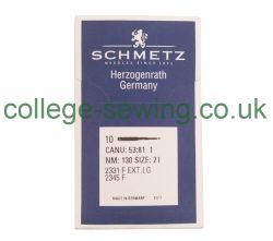 2331F EXT LG SIZE 130 PACK OF 10 NEEDLES SCHMETZ