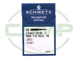 24X1 SIZE 110 PACK OF 10 NEEDLES SCHMETZ