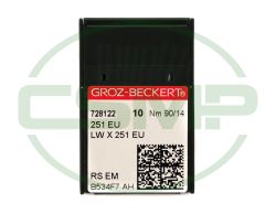 251EU SIZE 90 PACK OF 10 NEEDLES GROZ BECKERT