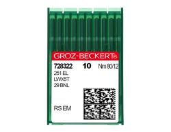 251LG SIZE 80 PACK OF 10 NEEDLES GROZ BECKERT