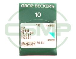 251 SIZE 60 PACK OF 10 NEEDLES GROZ BECKERT