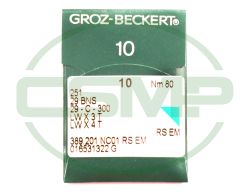 251 SIZE 80 PACK OF 10 NEEDLES GROZ BECKERT