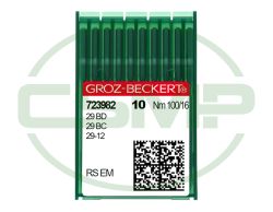 29-12 SIZE 100 PACK OF 10 NEEDLES GROZ BECKERT