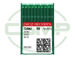 29-12 SIZE 80 PACK OF 10 NEEDLES GROZ BECKERT