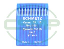 29 X 3 SIZE 100 PACK OF 10 NEEDLES SCHMETZ