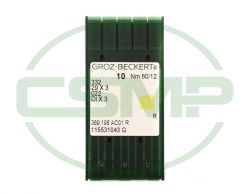 29 X 3 SIZE 80 PACK OF 10 NEEDLES GROZ BECKERT