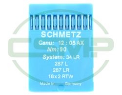34LR SIZE 90 PACK OF 10 NEEDLES SCHMETZ DISCONTINUED