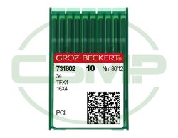 34PCL SIZE 80 PACK OF 10 NEEDLES GROZ BECKERT