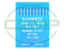 34 SES SIZE 70 PACK OF 10 NEEDLES SCHMETZ DISCONTINUED