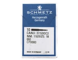 660 SIZE 110 PACK OF 10 NEEDLES SCHMETZ
