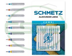 SCHMETZ COMBI ALLROUNDER LARGE PACK OF 10 CARDED