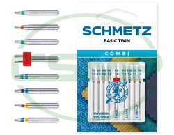 SCHMETZ COMBI BASIC TWIN PACK OF 9 CARDED